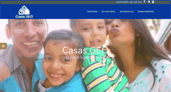 Desktop Screenshot of casasgeo.com